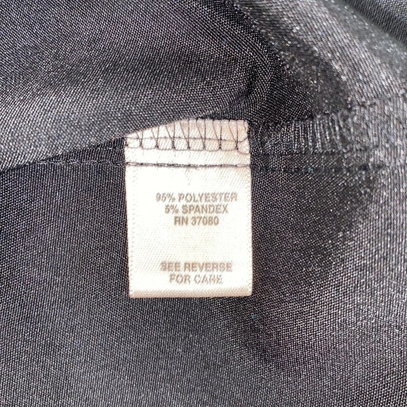 CATO black button down shirt size large - Picture 4 of 9